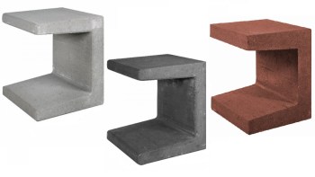 u element, u-element, grijs, zwart antraciet, 50x40x40 cm, 40x40x50 cm